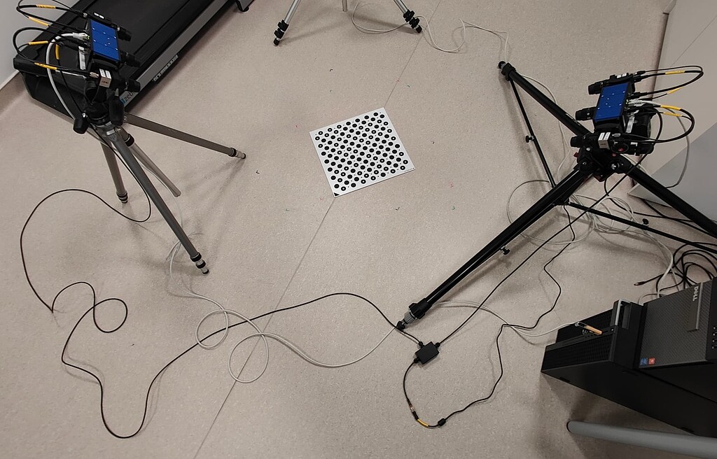 Dual Camera Calibration and Hardware Synchronization Questions